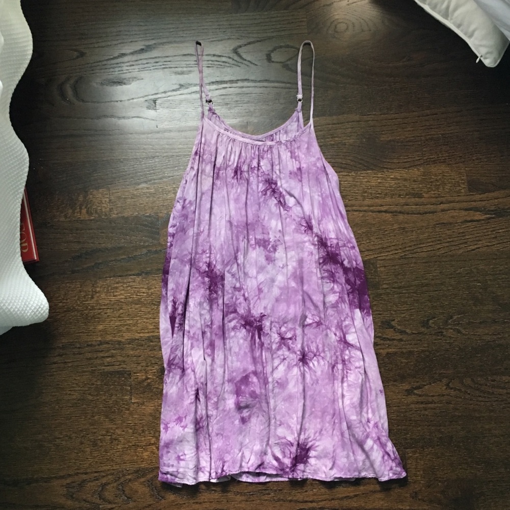 Dotti Lavender Tie-Dye Dress